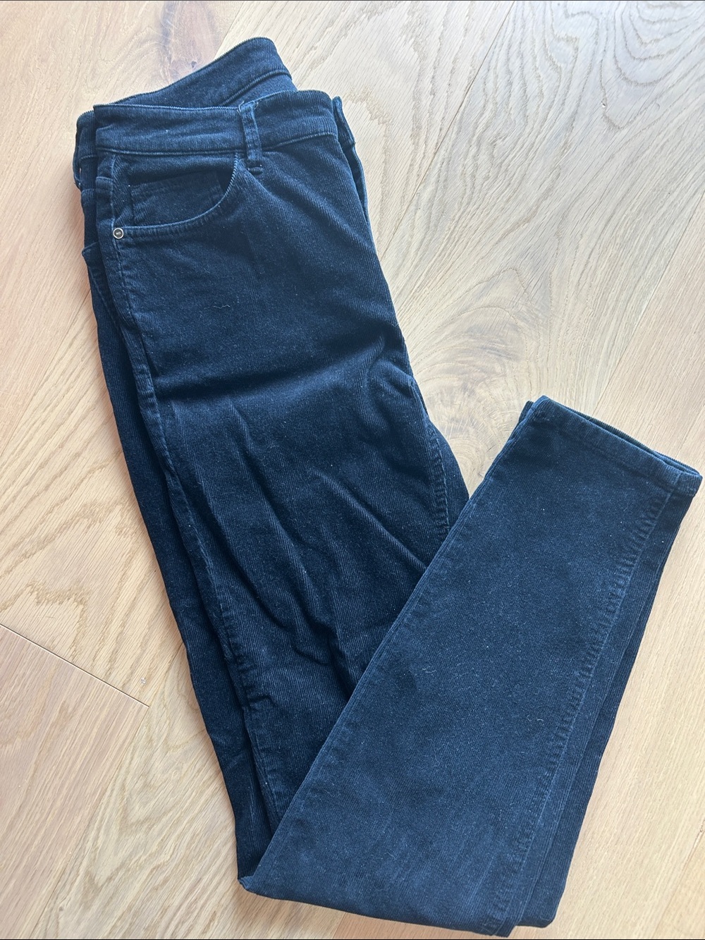 Massimo Dutti Black Skinny Pants